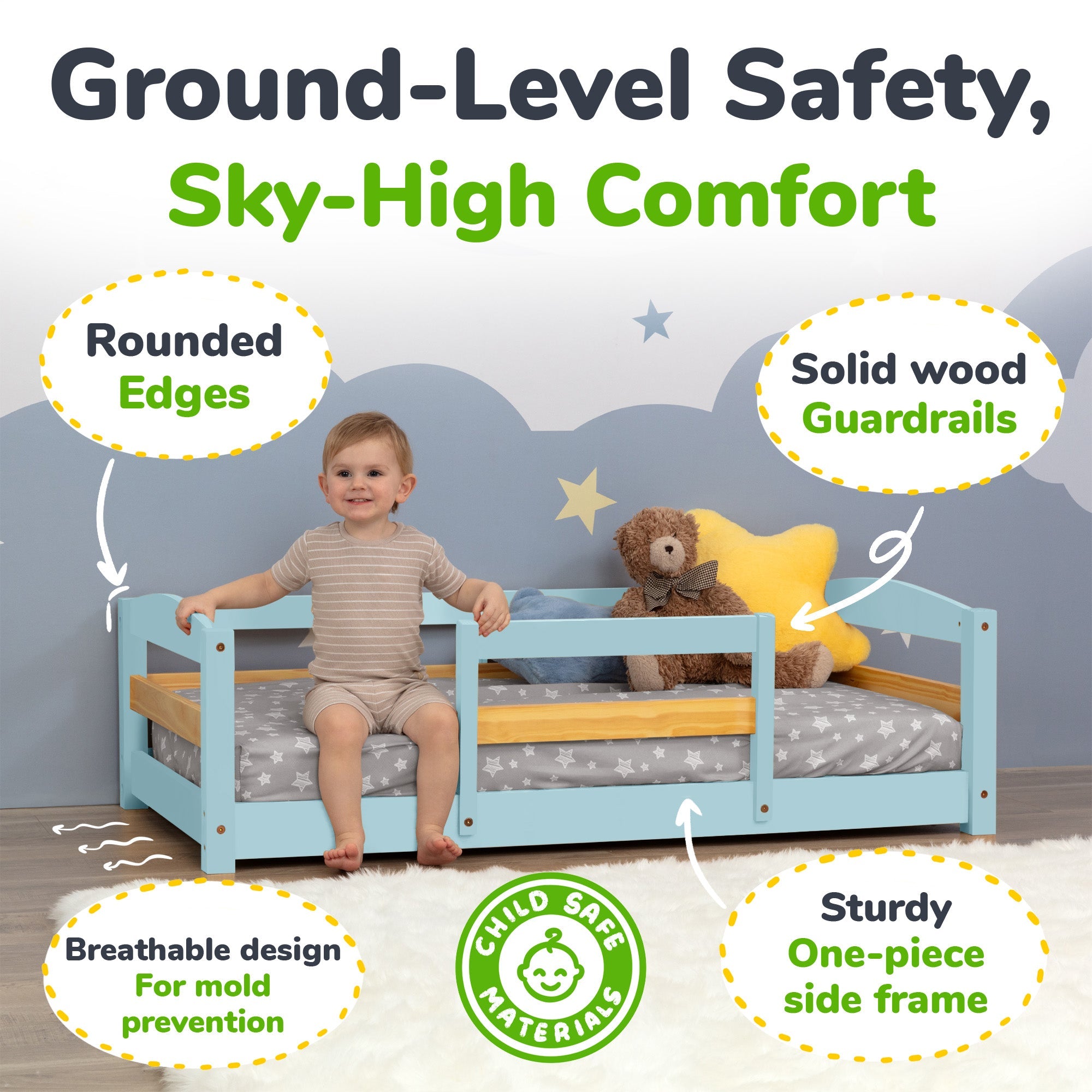 Floor Bed - Crib Size