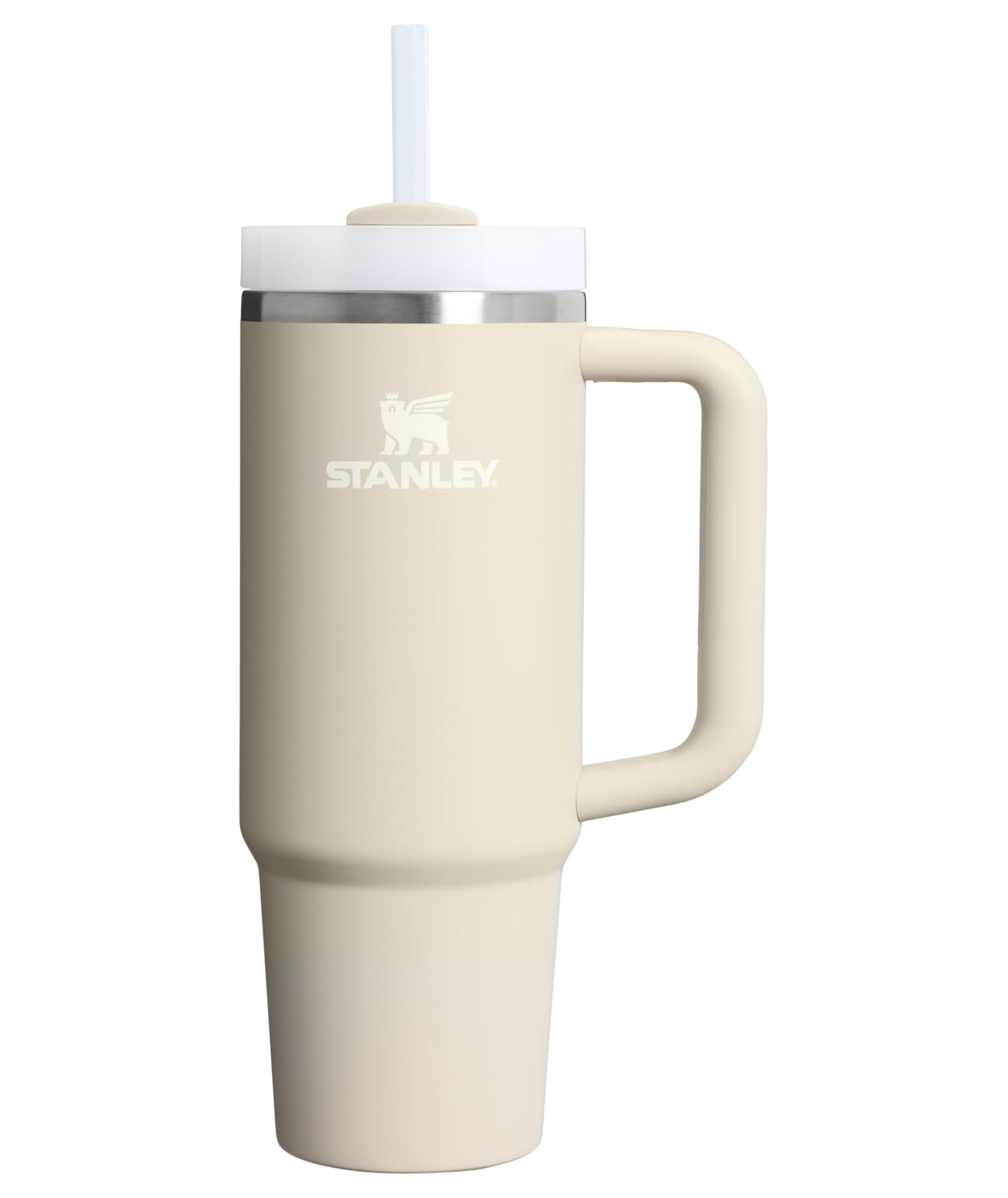 STANLEY Quencher H2.0 Tumbler with Handle and Straw 30 oz | Flowstate 3-Position Lid | Cup Holder Compatible for Travel | Insulated Stainless Steel Cup | BPA-Free | Nectarine