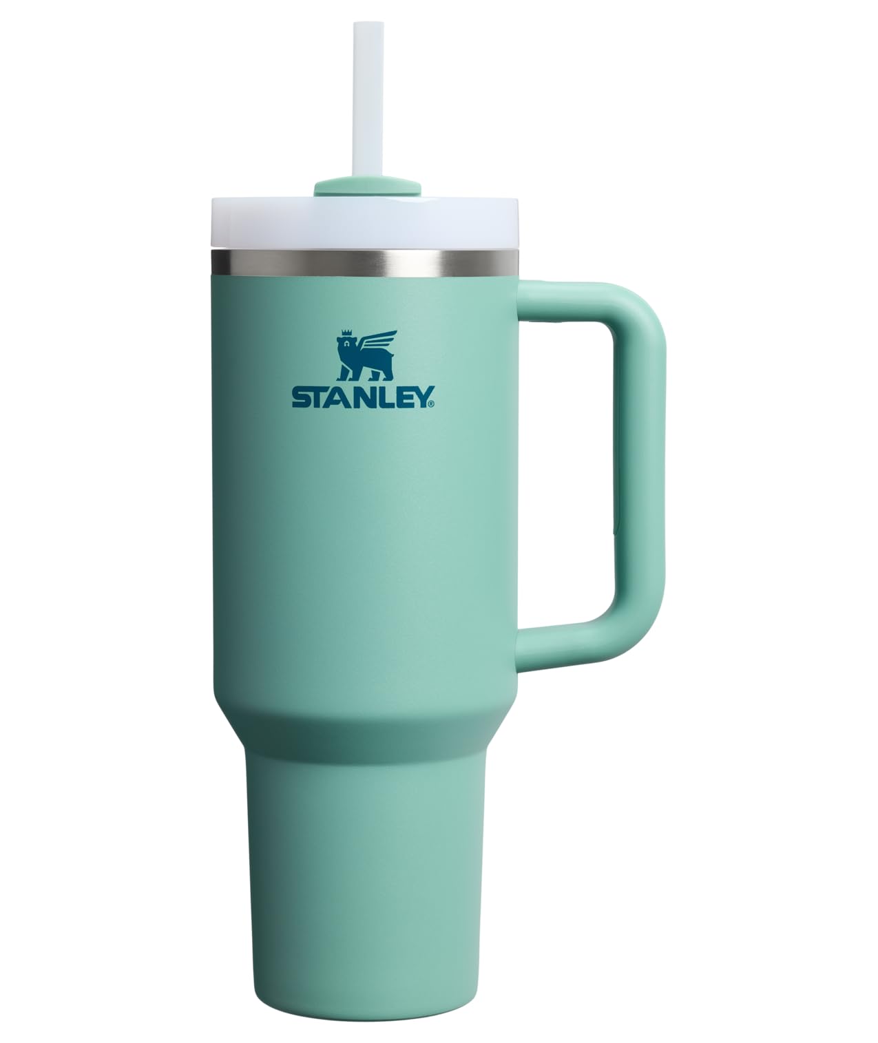 STANLEY Quencher H2.0 Tumbler with Handle and Straw 30 oz | Flowstate 3-Position Lid | Cup Holder Compatible for Travel | Insulated Stainless Steel Cup | BPA-Free | Nectarine