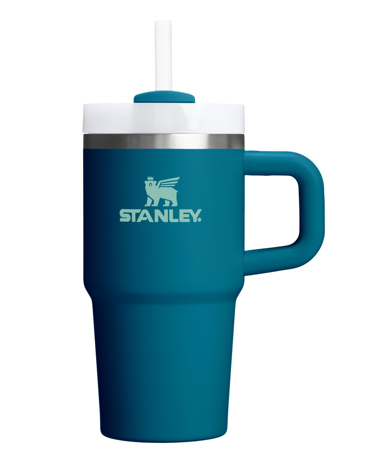 STANLEY Quencher H2.0 Tumbler with Handle and Straw 30 oz | Flowstate 3-Position Lid | Cup Holder Compatible for Travel | Insulated Stainless Steel Cup | BPA-Free | Nectarine
