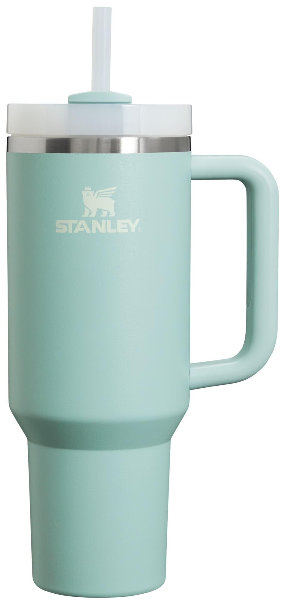 STANLEY Quencher H2.0 Tumbler with Handle and Straw 30 oz | Flowstate 3-Position Lid | Cup Holder Compatible for Travel | Insulated Stainless Steel Cup | BPA-Free | Nectarine