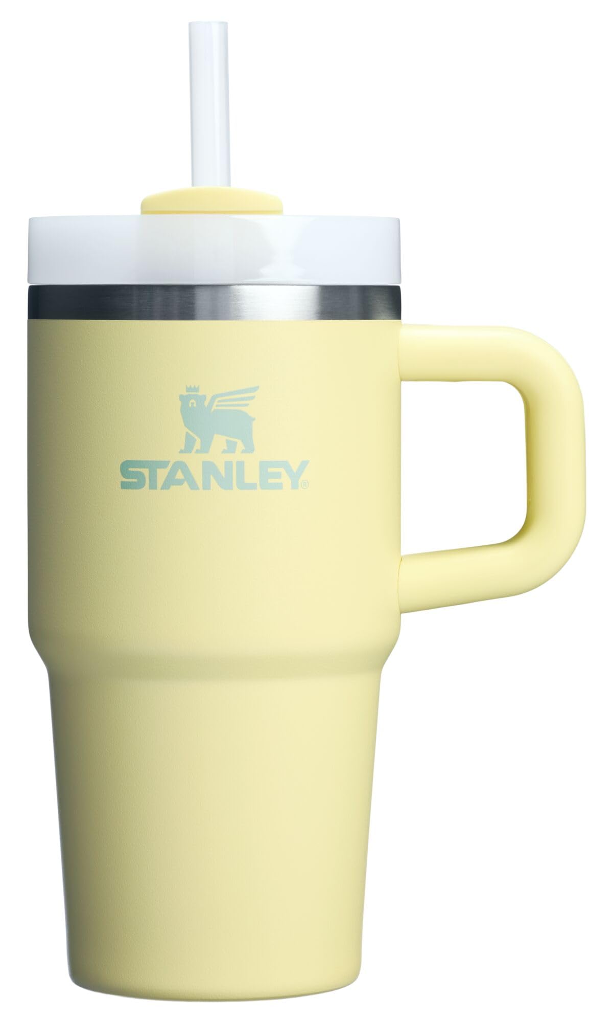 STANLEY Quencher H2.0 Tumbler with Handle and Straw 30 oz | Flowstate 3-Position Lid | Cup Holder Compatible for Travel | Insulated Stainless Steel Cup | BPA-Free | Nectarine