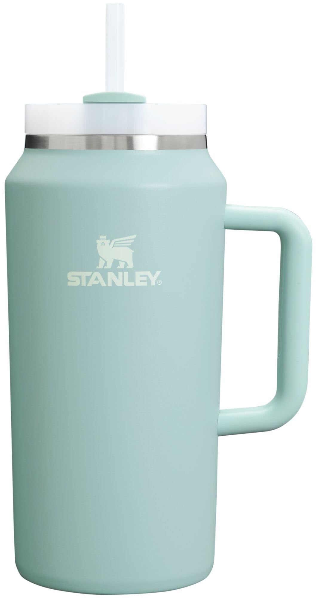 STANLEY Quencher H2.0 Tumbler with Handle and Straw 30 oz | Flowstate 3-Position Lid | Cup Holder Compatible for Travel | Insulated Stainless Steel Cup | BPA-Free | Nectarine