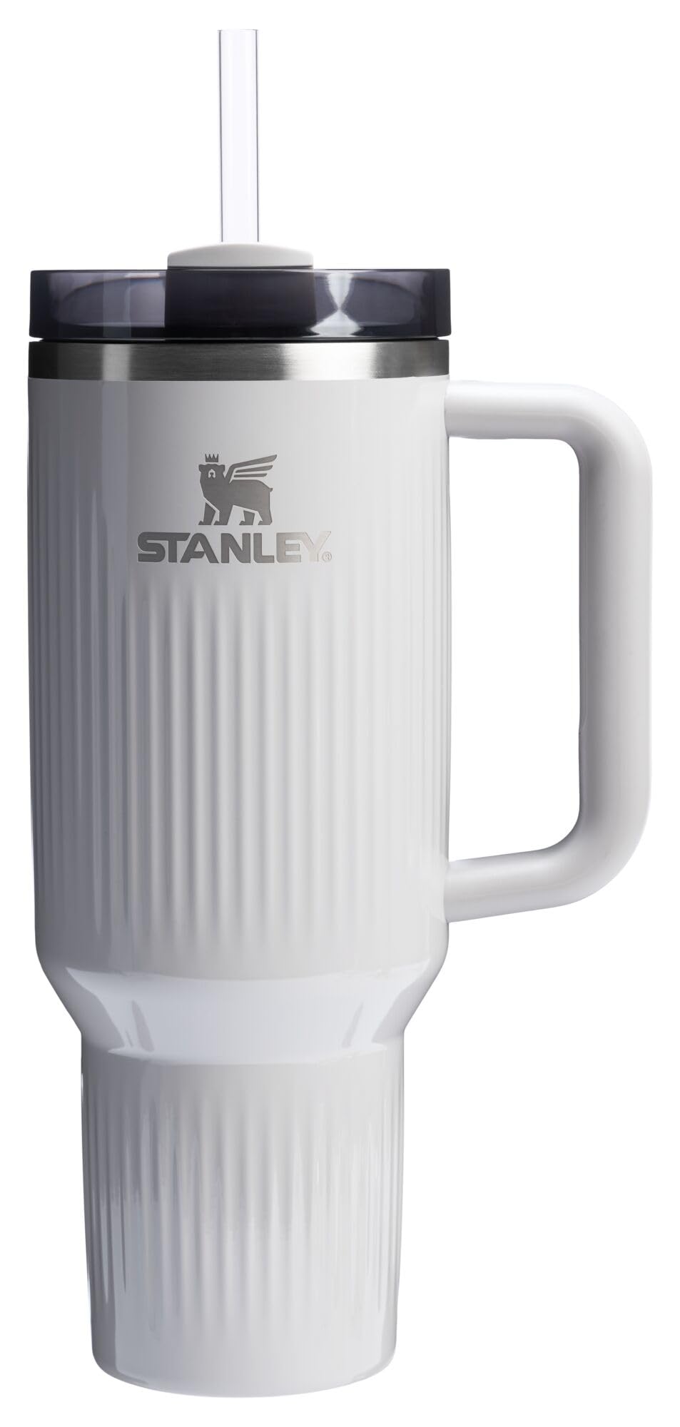 STANLEY Quencher H2.0 Tumbler with Handle and Straw 30 oz | Flowstate 3-Position Lid | Cup Holder Compatible for Travel | Insulated Stainless Steel Cup | BPA-Free | Nectarine