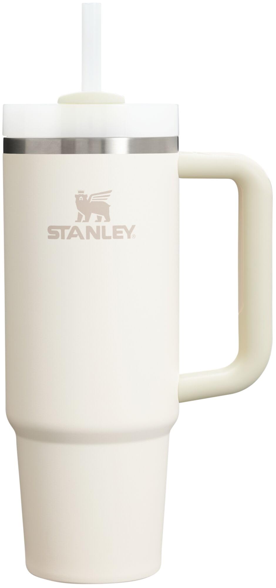 STANLEY Quencher H2.0 Tumbler with Handle and Straw 30 oz | Flowstate 3-Position Lid | Cup Holder Compatible for Travel | Insulated Stainless Steel Cup | BPA-Free | Nectarine