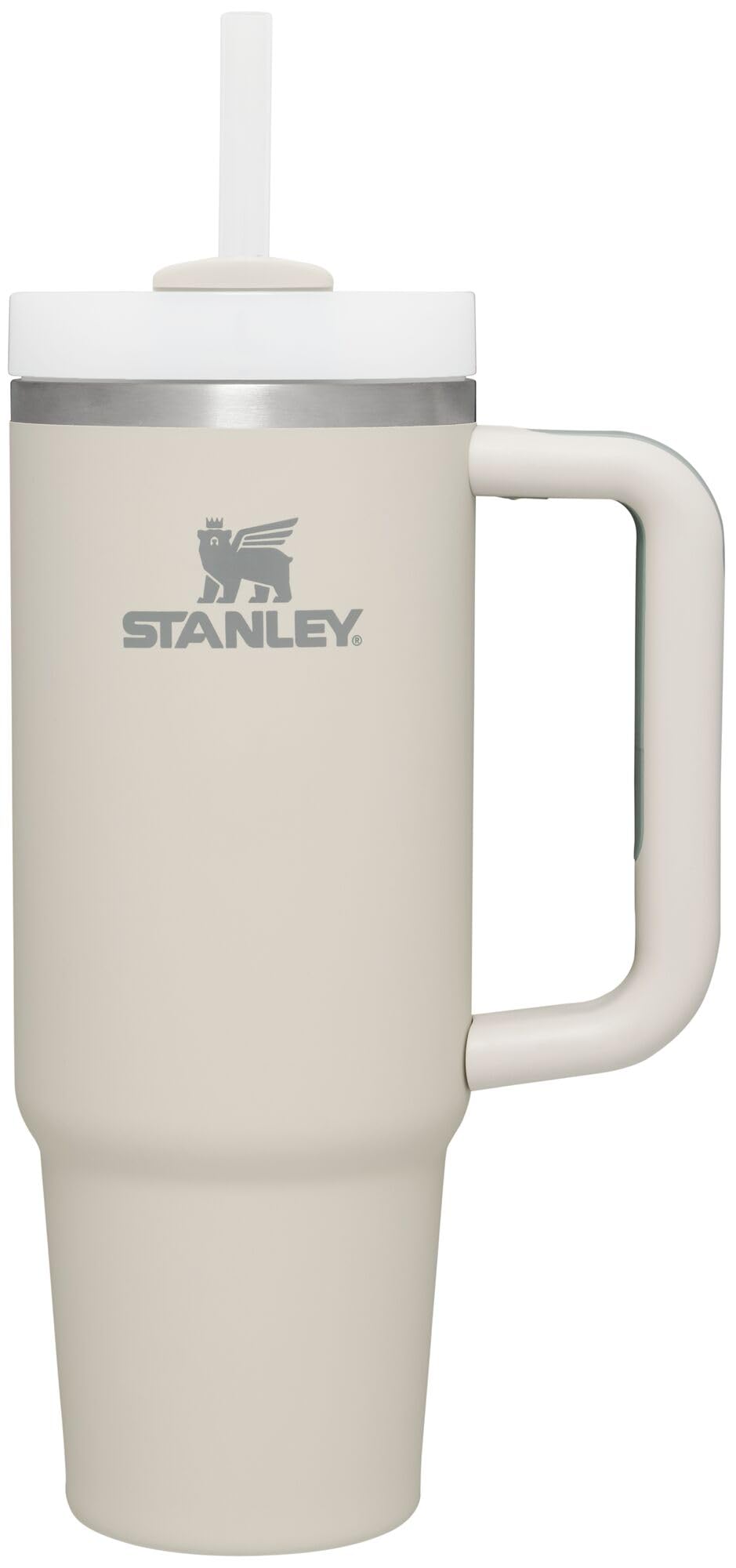 STANLEY Quencher H2.0 Tumbler with Handle and Straw 30 oz | Flowstate 3-Position Lid | Cup Holder Compatible for Travel | Insulated Stainless Steel Cup | BPA-Free | Nectarine