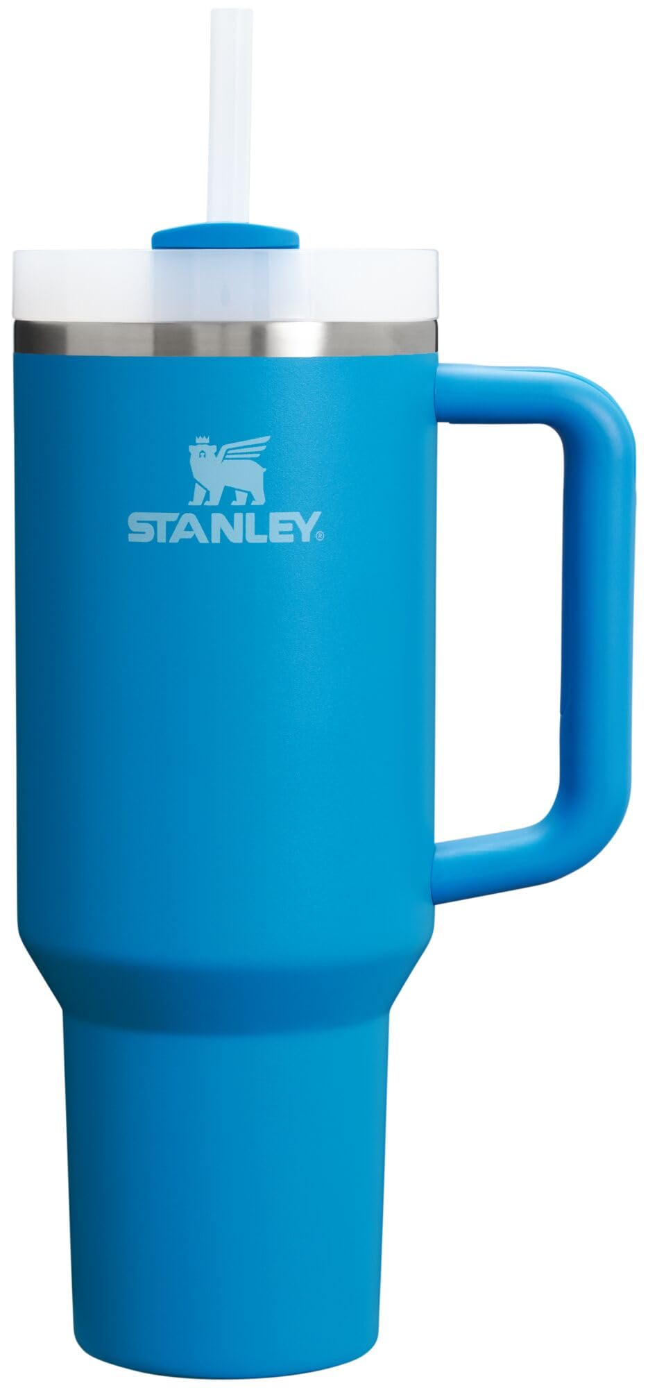 STANLEY Quencher H2.0 Tumbler with Handle and Straw 30 oz | Flowstate 3-Position Lid | Cup Holder Compatible for Travel | Insulated Stainless Steel Cup | BPA-Free | Nectarine