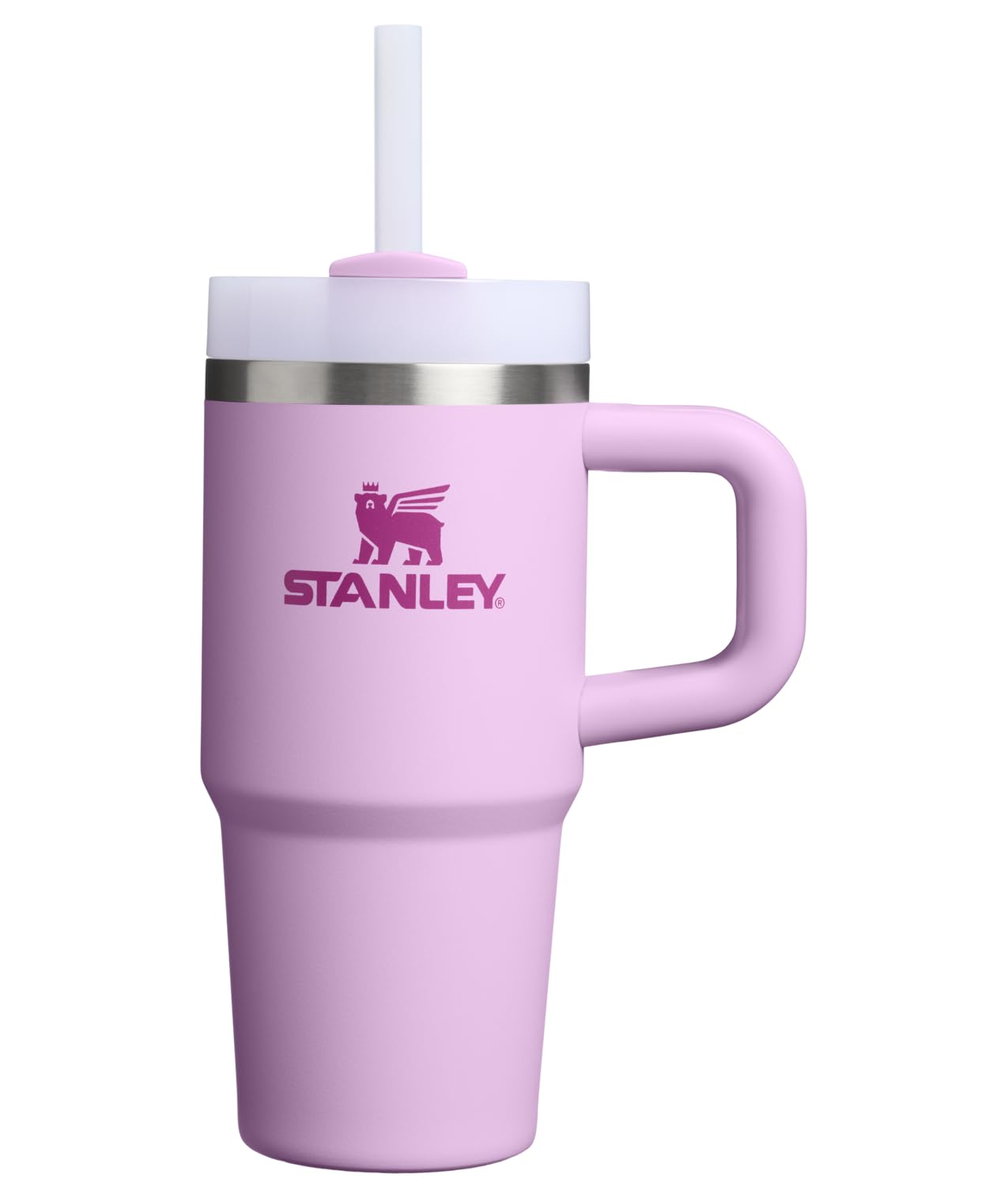 STANLEY Quencher H2.0 Tumbler with Handle and Straw 30 oz | Flowstate 3-Position Lid | Cup Holder Compatible for Travel | Insulated Stainless Steel Cup | BPA-Free | Nectarine