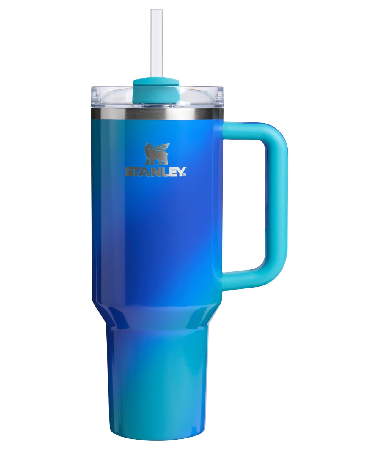 STANLEY Quencher H2.0 Tumbler with Handle and Straw 30 oz | Flowstate 3-Position Lid | Cup Holder Compatible for Travel | Insulated Stainless Steel Cup | BPA-Free | Nectarine