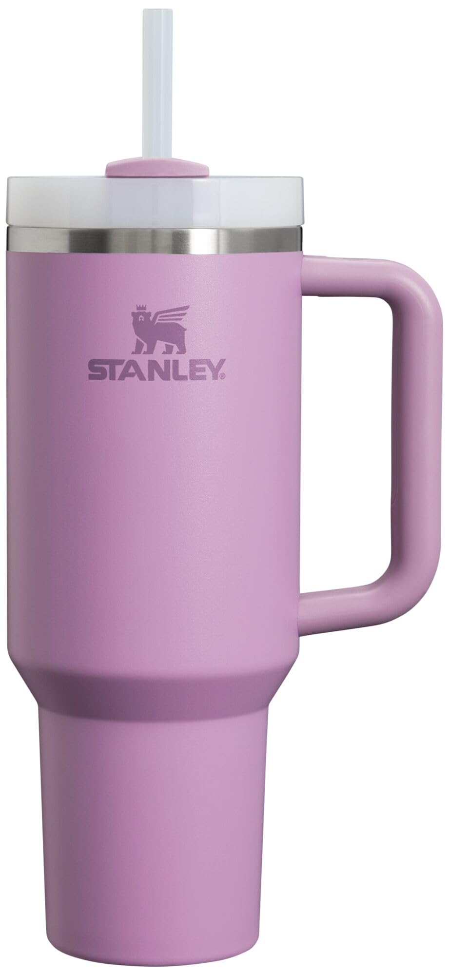 STANLEY Quencher H2.0 Tumbler with Handle and Straw 30 oz | Flowstate 3-Position Lid | Cup Holder Compatible for Travel | Insulated Stainless Steel Cup | BPA-Free | Nectarine