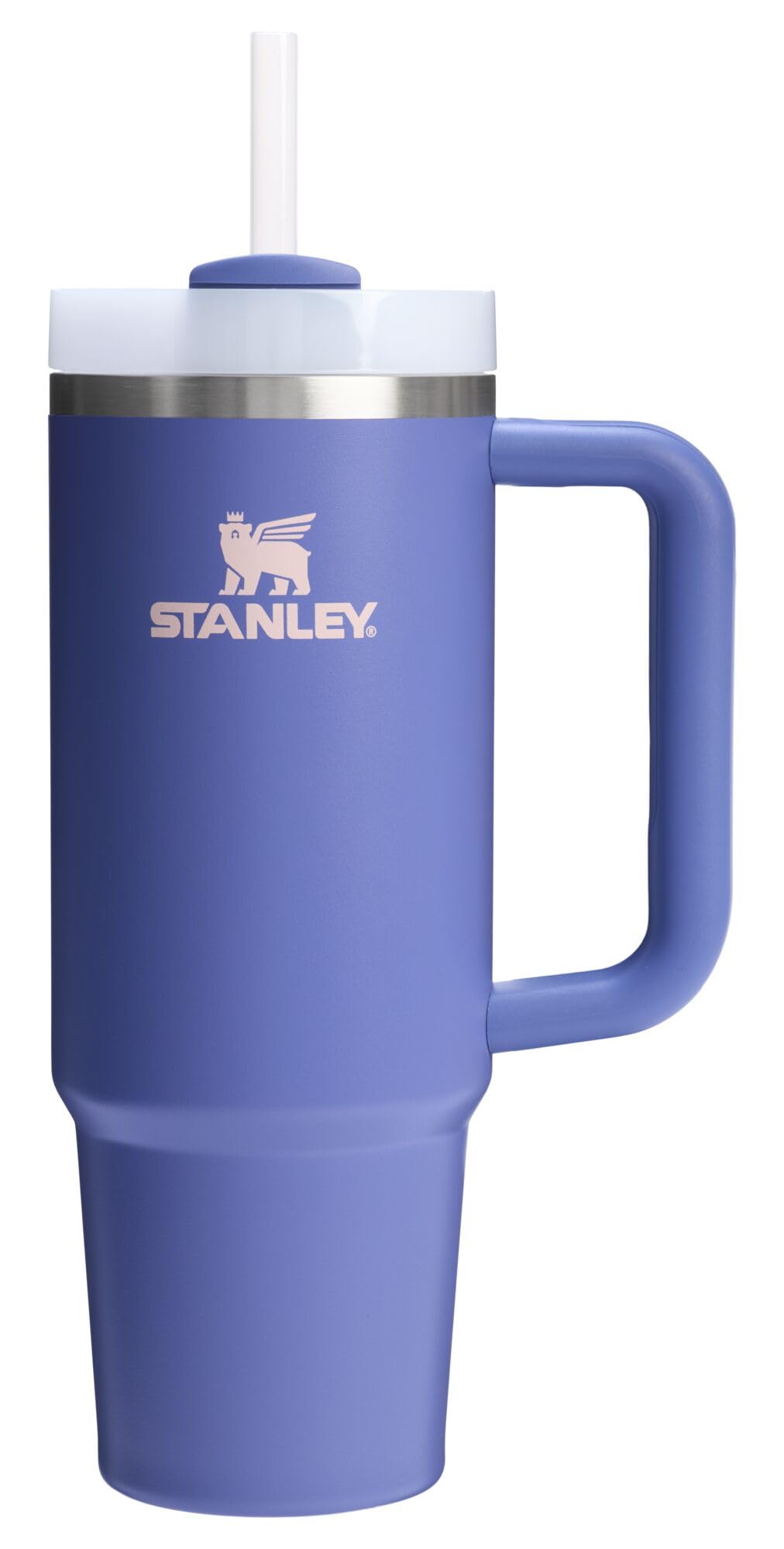 STANLEY Quencher H2.0 Tumbler with Handle and Straw 30 oz | Flowstate 3-Position Lid | Cup Holder Compatible for Travel | Insulated Stainless Steel Cup | BPA-Free | Nectarine