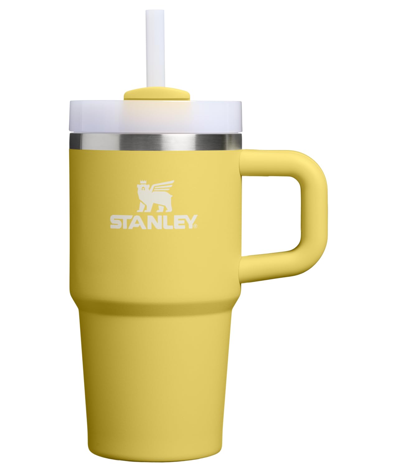 STANLEY Quencher H2.0 Tumbler with Handle and Straw 30 oz | Flowstate 3-Position Lid | Cup Holder Compatible for Travel | Insulated Stainless Steel Cup | BPA-Free | Nectarine