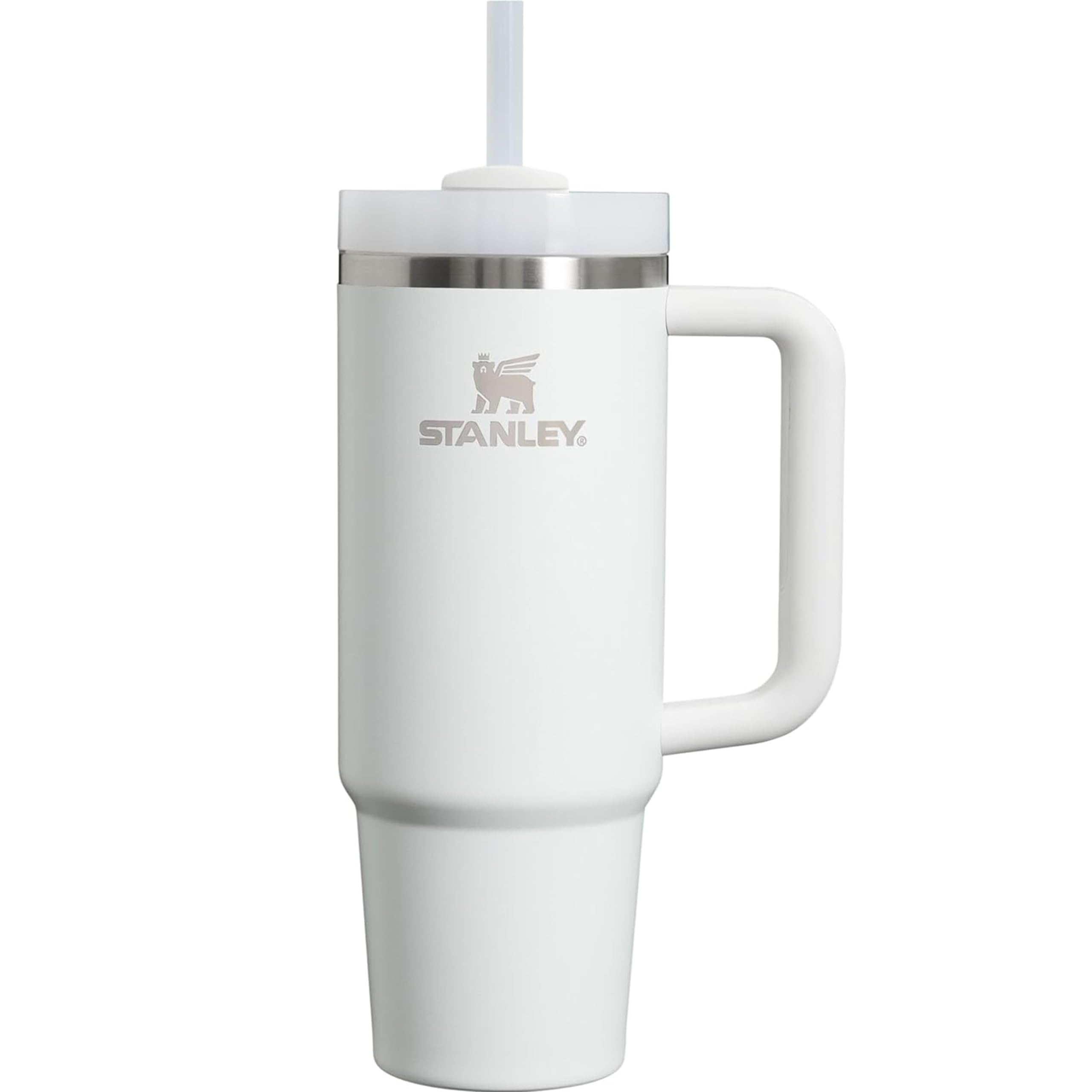 STANLEY Quencher H2.0 Tumbler with Handle and Straw 30 oz | Flowstate 3-Position Lid | Cup Holder Compatible for Travel | Insulated Stainless Steel Cup | BPA-Free | Nectarine