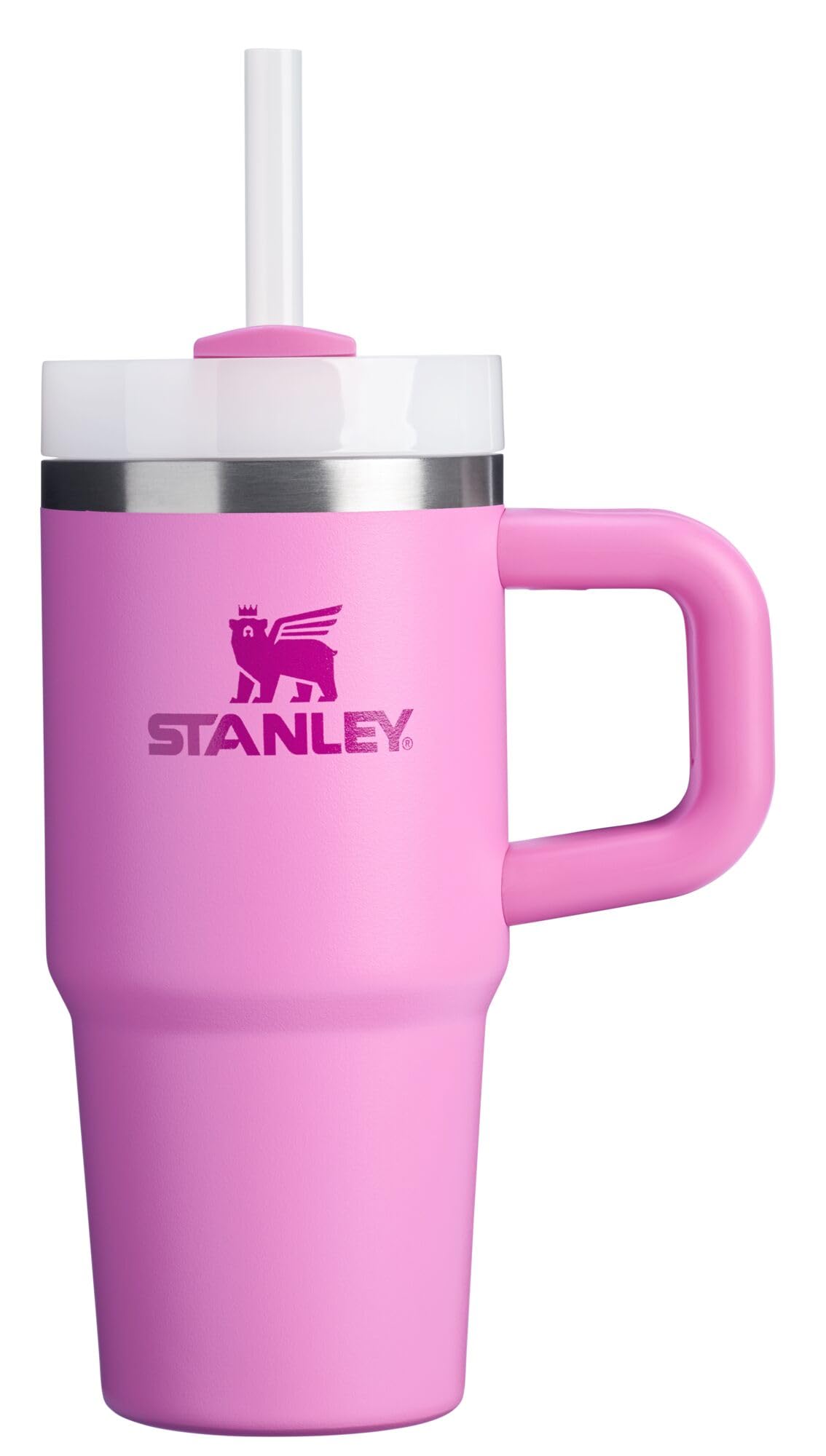 STANLEY Quencher H2.0 Tumbler with Handle and Straw 30 oz | Flowstate 3-Position Lid | Cup Holder Compatible for Travel | Insulated Stainless Steel Cup | BPA-Free | Nectarine