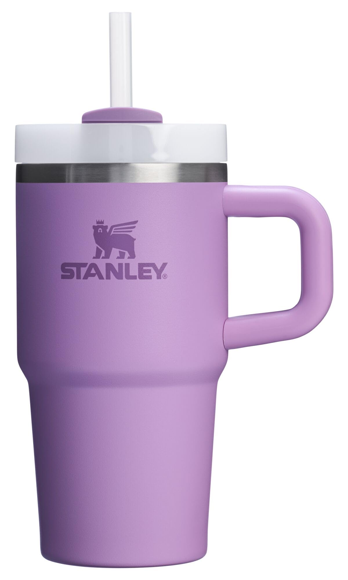 STANLEY Quencher H2.0 Tumbler with Handle and Straw 30 oz | Flowstate 3-Position Lid | Cup Holder Compatible for Travel | Insulated Stainless Steel Cup | BPA-Free | Nectarine
