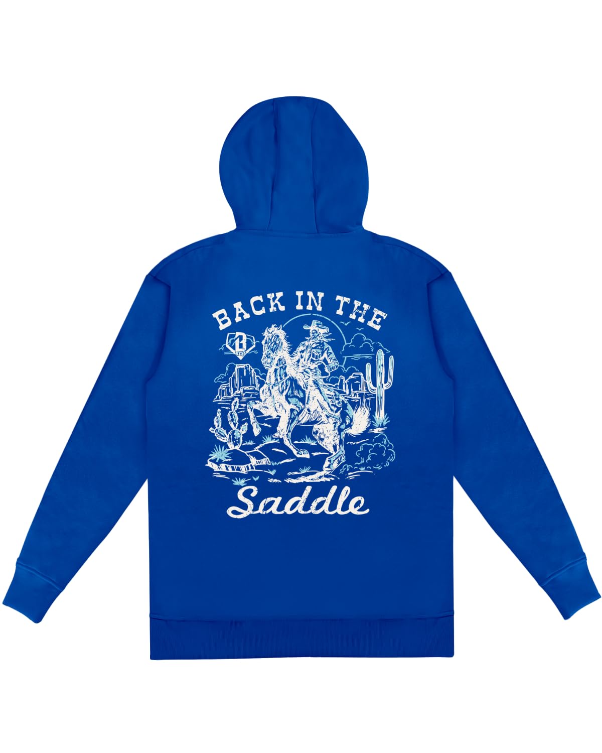 Baseball Lifestyle 101 Saddle UP N Swing Hoodie with Front pouch pocket, Adult Sizes S - 3XL