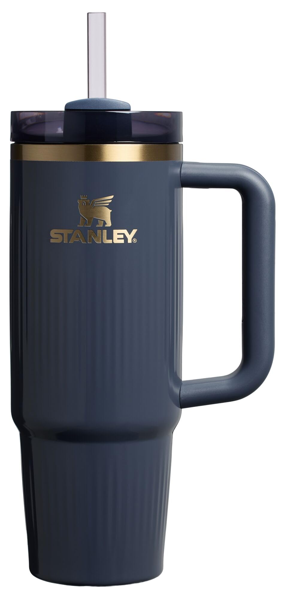 STANLEY Quencher H2.0 Tumbler with Handle and Straw 30 oz | Flowstate 3-Position Lid | Cup Holder Compatible for Travel | Insulated Stainless Steel Cup | BPA-Free | Nectarine