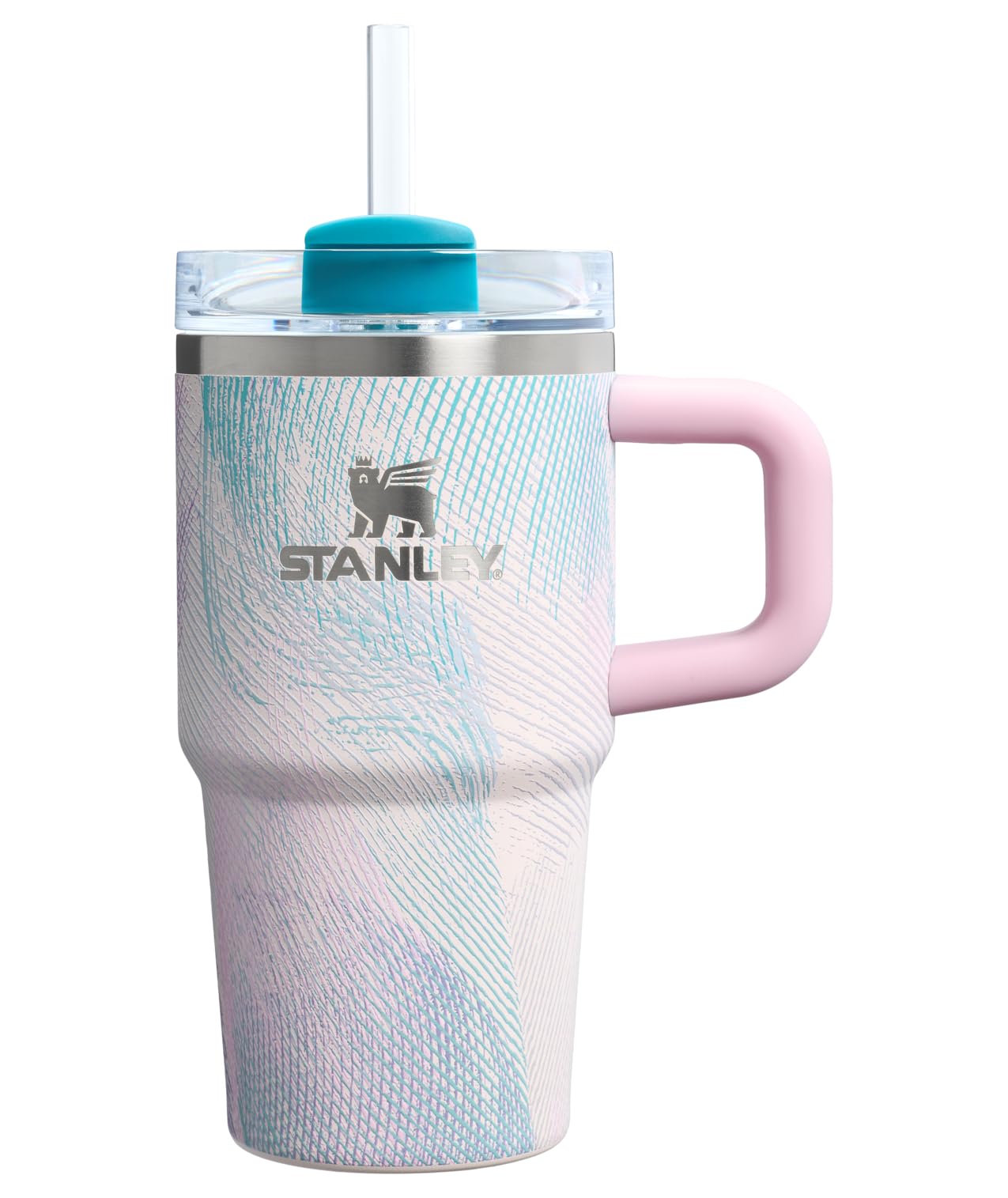 STANLEY Quencher H2.0 Tumbler with Handle and Straw 30 oz | Flowstate 3-Position Lid | Cup Holder Compatible for Travel | Insulated Stainless Steel Cup | BPA-Free | Nectarine