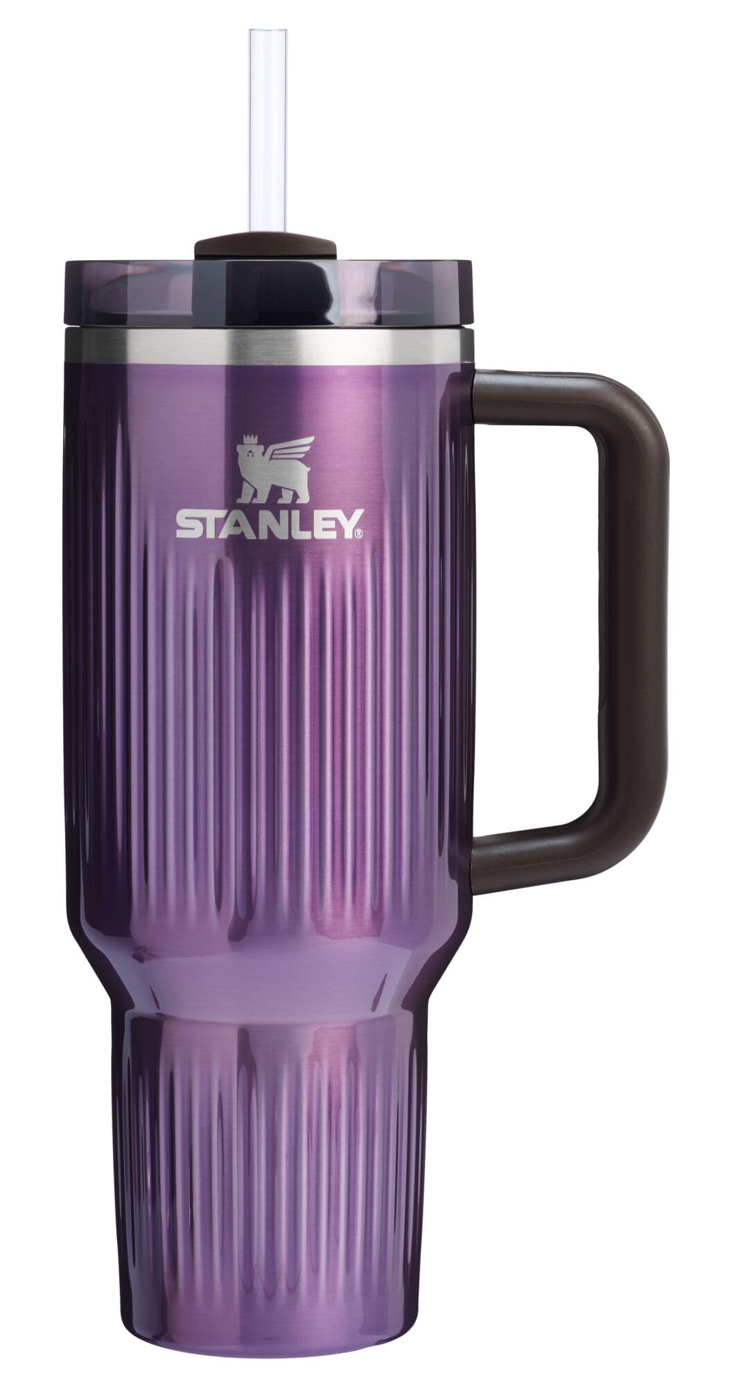 STANLEY Quencher H2.0 Tumbler with Handle and Straw 30 oz | Flowstate 3-Position Lid | Cup Holder Compatible for Travel | Insulated Stainless Steel Cup | BPA-Free | Nectarine
