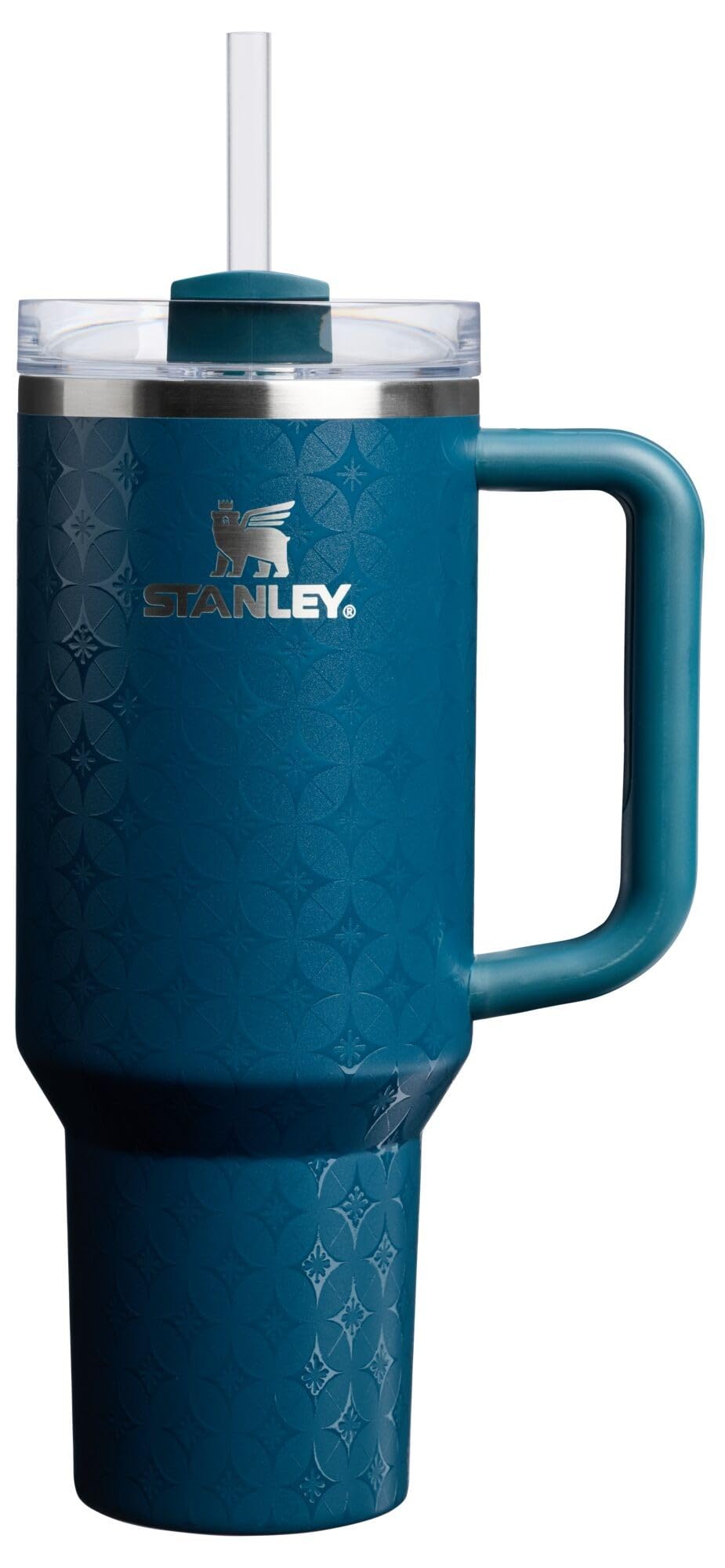 STANLEY Quencher H2.0 Tumbler with Handle and Straw 30 oz | Flowstate 3-Position Lid | Cup Holder Compatible for Travel | Insulated Stainless Steel Cup | BPA-Free | Nectarine