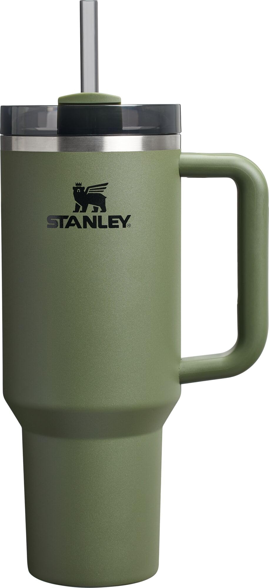 STANLEY Quencher H2.0 Tumbler with Handle and Straw 30 oz | Flowstate 3-Position Lid | Cup Holder Compatible for Travel | Insulated Stainless Steel Cup | BPA-Free | Nectarine