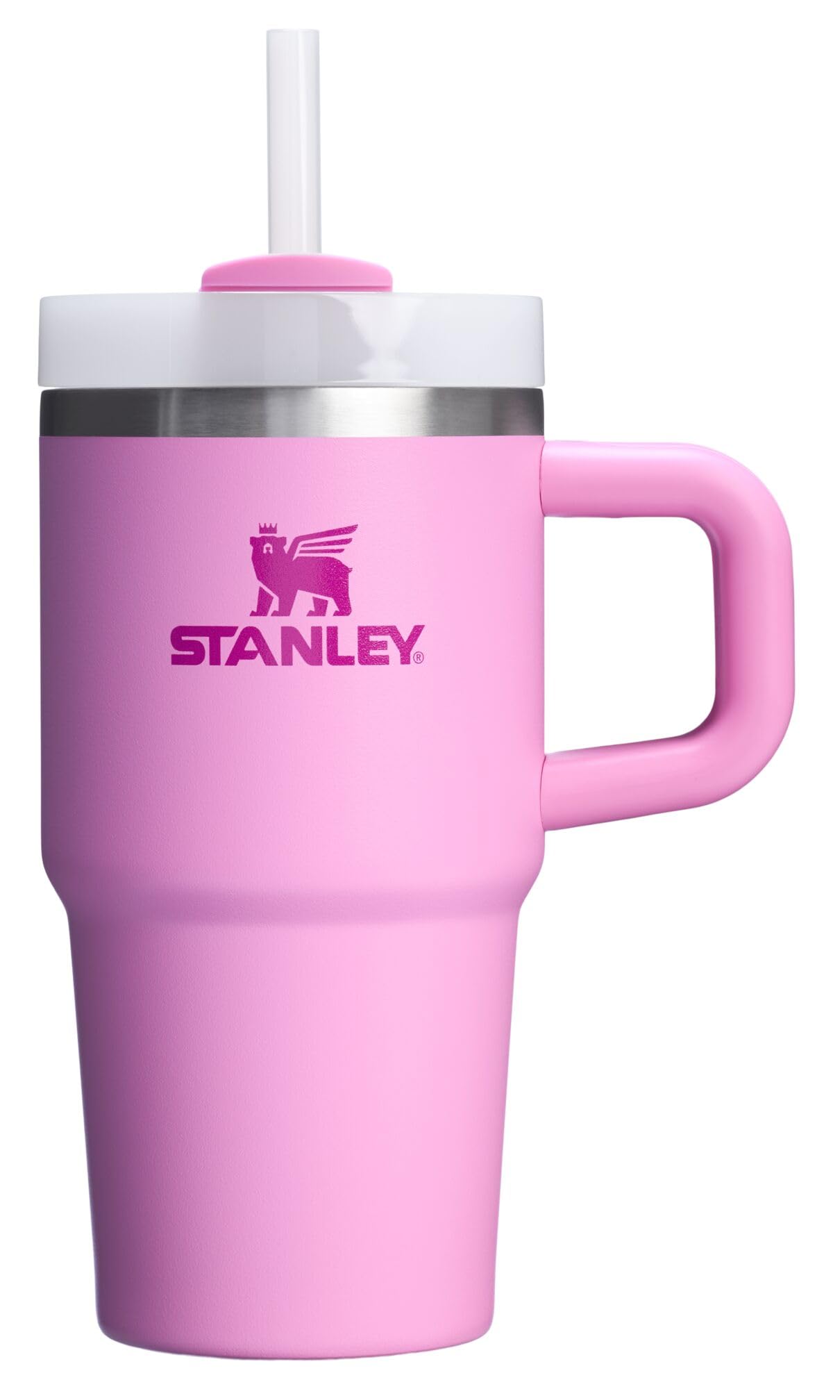 STANLEY Quencher H2.0 Tumbler with Handle and Straw 30 oz | Flowstate 3-Position Lid | Cup Holder Compatible for Travel | Insulated Stainless Steel Cup | BPA-Free | Nectarine