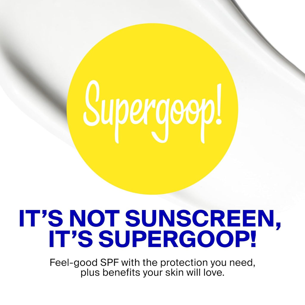 Supergoop! Glow Oil - 1 fl oz - SPF 50 PA++++ Vitamin E Body Oil + Broad Spectrum Sunscreen Protection - With Marigold, Meadowfoam & Grape Seed Extracts