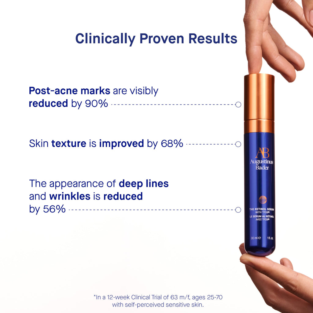 Augustinus Bader The Retinol Serum – Luxury Anti-Aging Face Serum – Smooths Fine Lines, Boosts Firmness & Radiance – Hydrating, Restorative & Skin-Friendly Formula