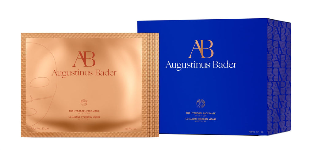 Augustinus Bader The Hydrogel Face Mask – Luxury Cooling, Hydrating & Plumping Facial Treatment – Smooths, Firms & Boosts Radiance – Soothing, Restorative Formula